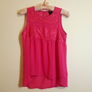 nicole by Nicole Miller pink top sz XS